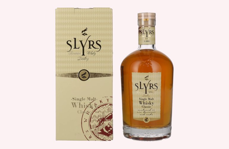 Slyrs CLASSIC Bavarian Single Malt Whisky 43% Vol. 0,7l en boîte cadeau
