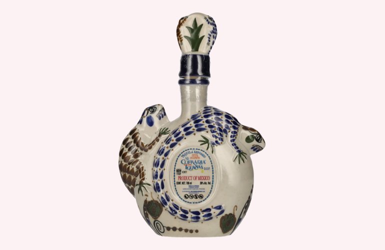 La Cofradia Tequila Reposado 100% de Agave Edicion IGUANAS 38% Vol. 0,7l