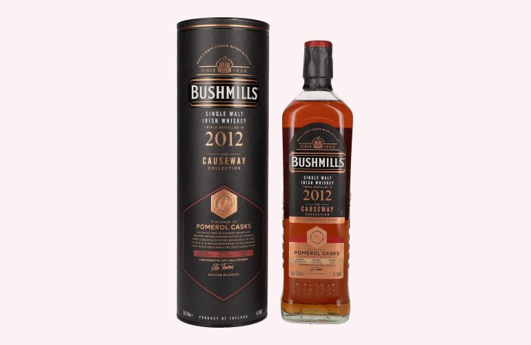 Bushmills THE CAUSEWAY COLLECTION Single Malt Pomerol Casks 2012 54,2% Vol. 0,7l in Geschenkbox