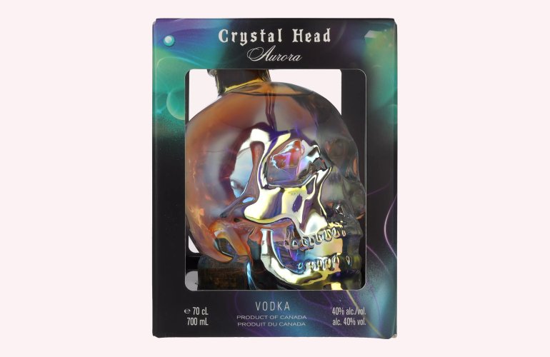 Crystal Head Vodka Aurora 40% Vol. 0,7l in Giftbox