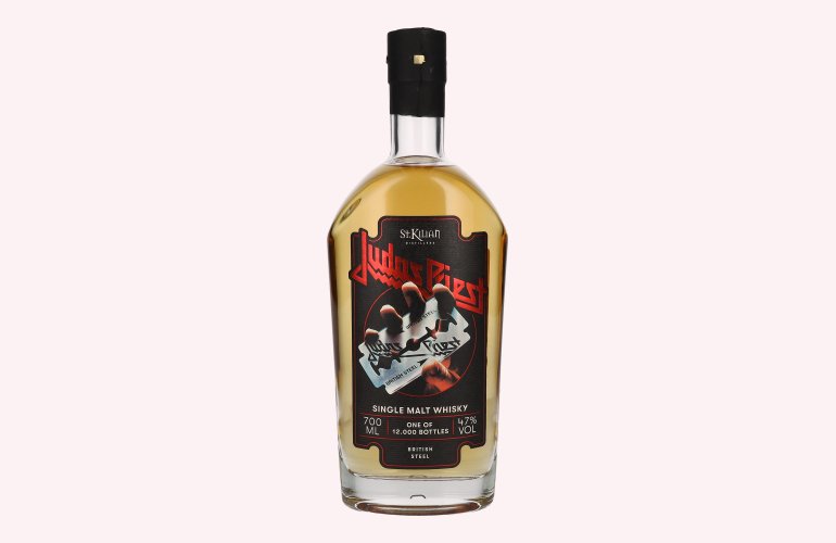 Judas Priest BRITISH STEEL Single Malt Whisky 47% Vol. 0,7l