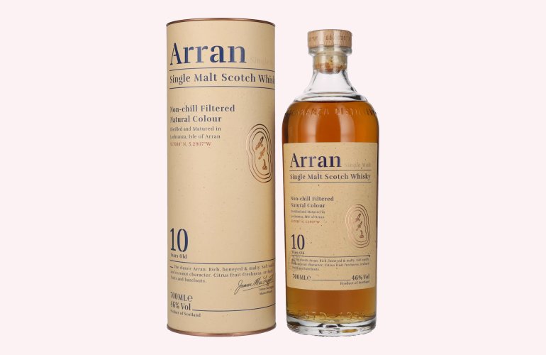 Arran 10 Years Old Single Malt Scotch Whisky 46% Vol. 0,7l in Geschenkbox