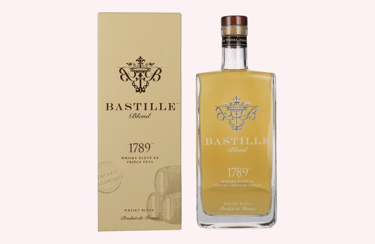 Bastille 1789 Hand-Crafted Blended Whisky 40% Vol. 0,7l in Giftbox