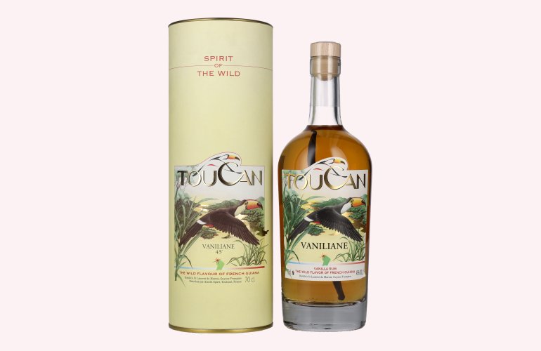 Toucan VANILIANE Guyana Rhum 45% Vol. 0,7l in Giftbox
