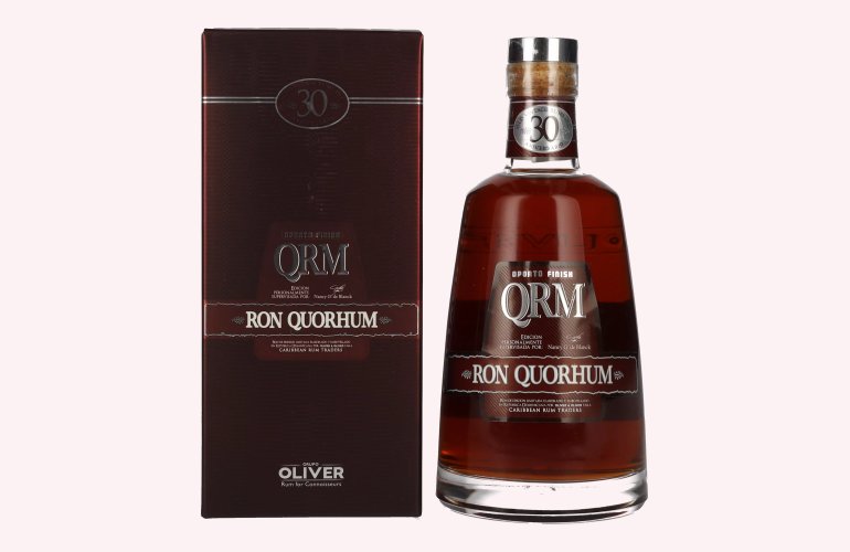 Ron Quorhum 30 Aniversario Oporto Finish 40% Vol. 0,7l in Geschenkbox