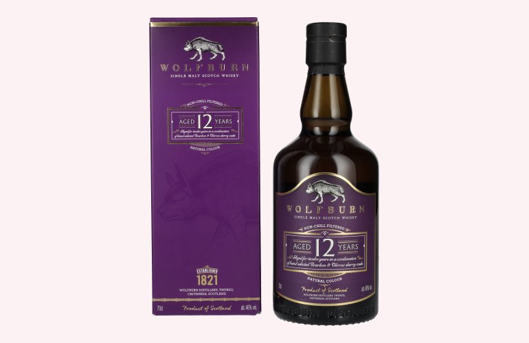 Wolfburn 12 Years Old Single Malt Scotch Whisky 46% Vol. 0,7l in Giftbox