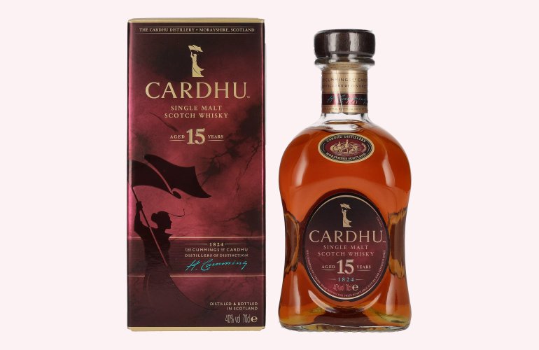 Cardhu 15 Years Old Single Malt Scotch Whisky 40% Vol. 0,7l in Geschenkbox