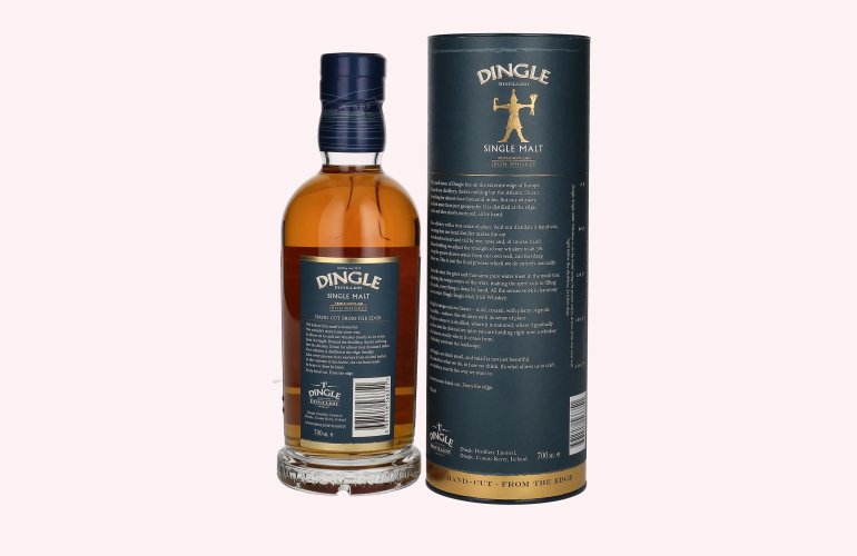 Dingle Single Malt Irish Whiskey Triple Distilled 46,3% Vol. 0,7l in geschenkverpakking