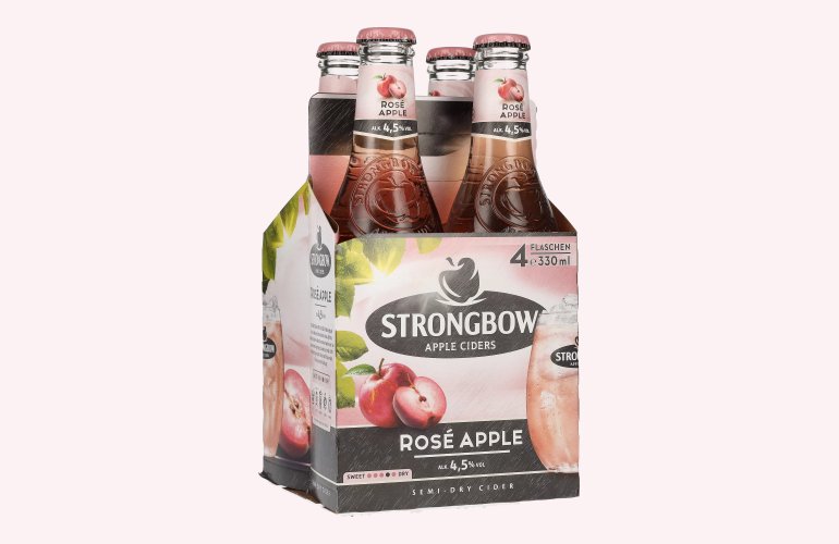 Strongbow Cider Rosé Apple 4,5% Vol. 6x4x0,33l