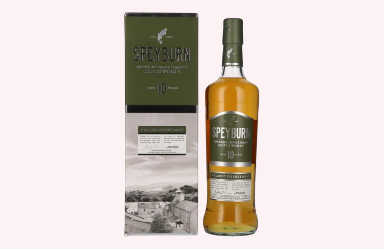 Speyburn 10 Years Old Speyside Single Malt Scotch Whisky 40% Vol. 0,7l in Giftbox