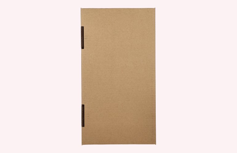 Präsentkarton Natur Fröhliche Weihnachten 2er 36 cm