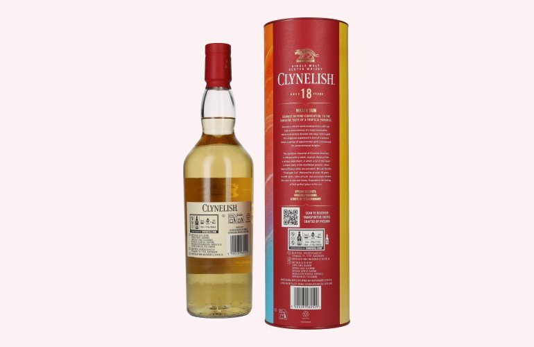 Clynelish 18 Years Old WAXEN SUN Single Malt Special Release 2025 51,6% Vol. 0,7l en boîte cadeau