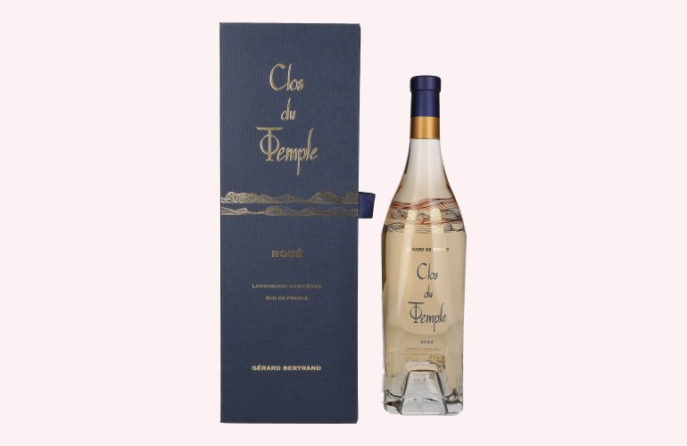 Gérard Bertrand Clos du Temple Rosé 2022 14% Vol. 0,75l in Geschenkbox