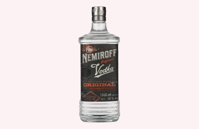 Nemiroff ORIGINAL Vodka 40% Vol. 1l