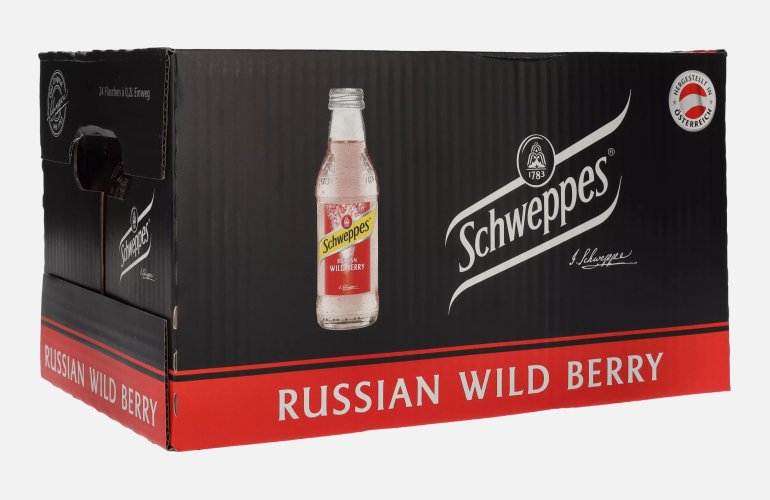 Schweppes Russian Wild Berry 24x0,2l