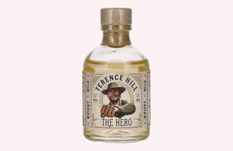 Terence Hill THE HERO Whisky Mild 46% Vol. 0,05l