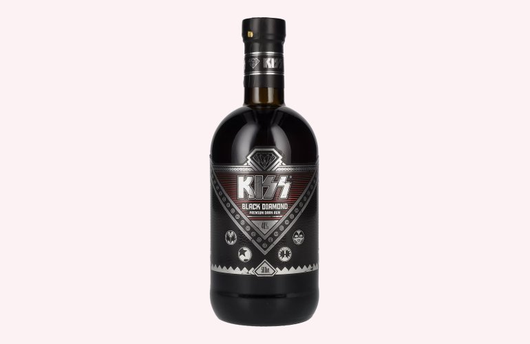 Kiss Black Diamond Premium Dark Rum 40% Vol. 0,5l