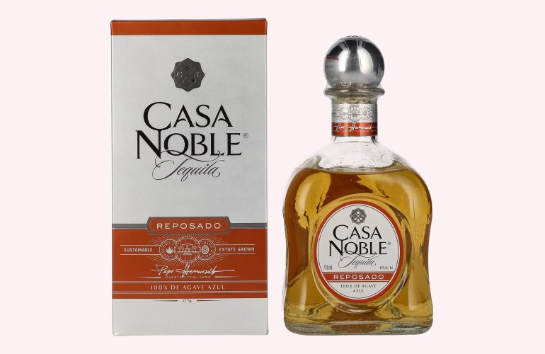 Casa Noble Tequila REPOSADO 100% de Agave Azul 40% Vol. 0,7l in Giftbox