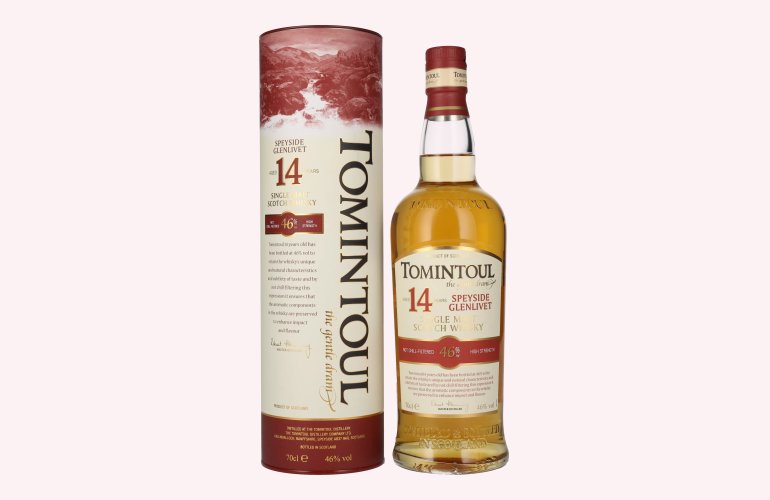Tomintoul 14 Years Old Single Malt Scotch Whisky 46% Vol. 0,7l in Geschenkbox