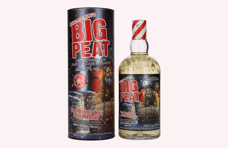 Douglas Laing BIG PEAT Limited Christmas Edition 2019 53,7% Vol. 0,7l in Geschenkbox