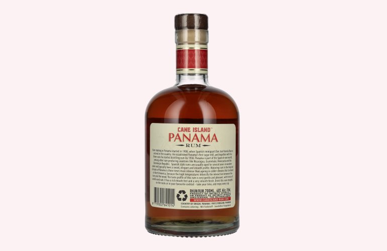 Cane Island PANAMA Single Island Blend Rum 40% Vol. 0,7l