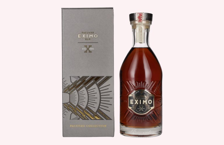 Facundo EXIMO X Años Rum 40% Vol. 0,7l in Giftbox