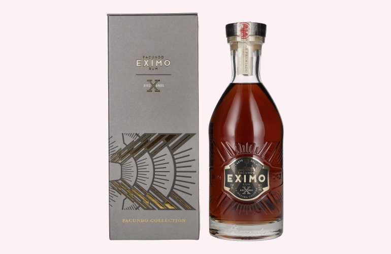 Facundo EXIMO X Años Rum 40% Vol. 0,7l in Geschenkbox
