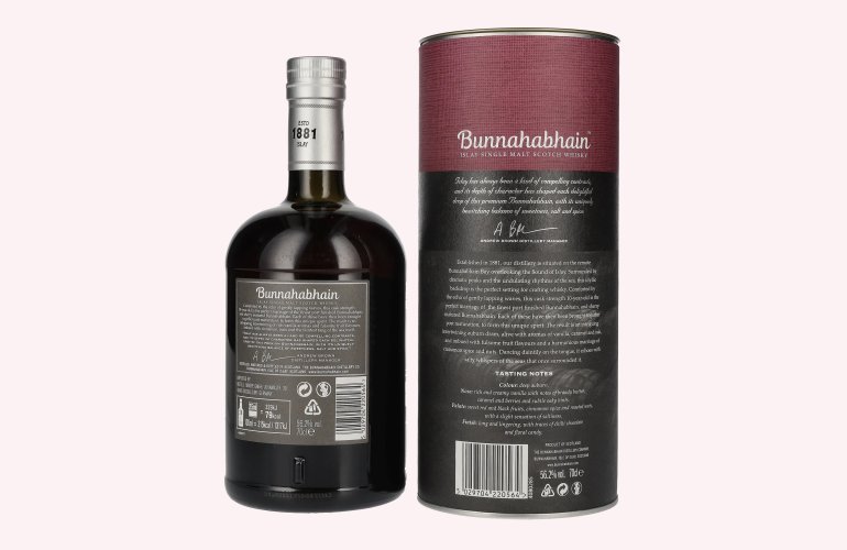 Bunnahabhain AONADH Islay Single Malt Limited Release No. 9 56,2% Vol. 0,7l en boîte cadeau