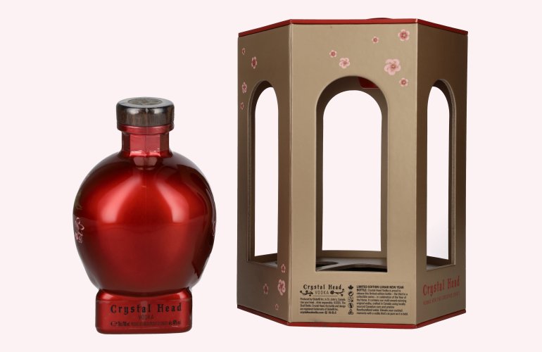 Crystal Head Vodka Lunar Year HORSE Limited Edition 40% Vol. 0,7l en boîte cadeau