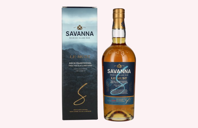 Savanna LE MUST Traditionnel Reunion Island Rum 45% Vol. 0,7l in Geschenkbox