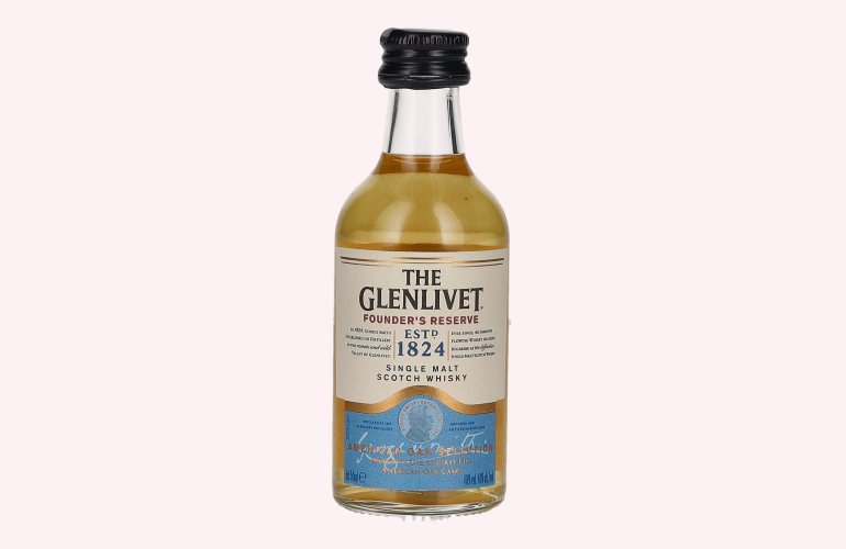 The Glenlivet FOUNDER'S RESERVE American Oak Selection 40% Vol. 0,05l
