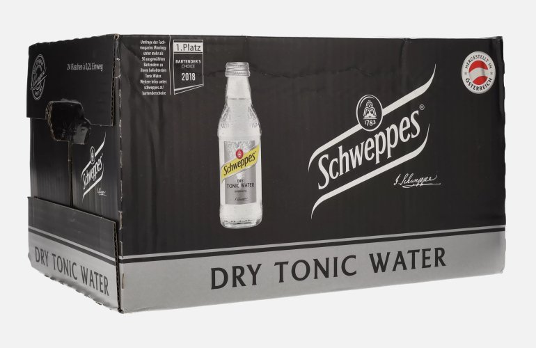 Schweppes Dry Tonic Water 24x0,2l