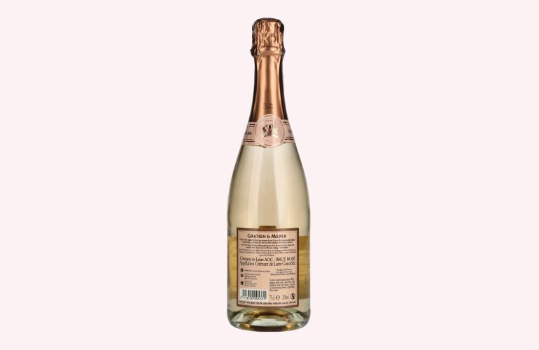 Gratien & Meyer Crémant de Loire Brut-Rosé 12% Vol. 0,75l