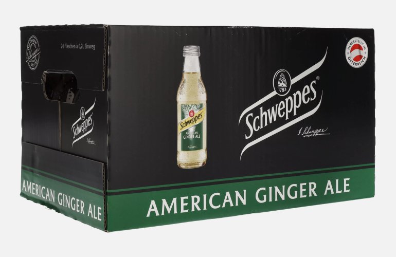 Schweppes American Ginger Ale 24x0,2l