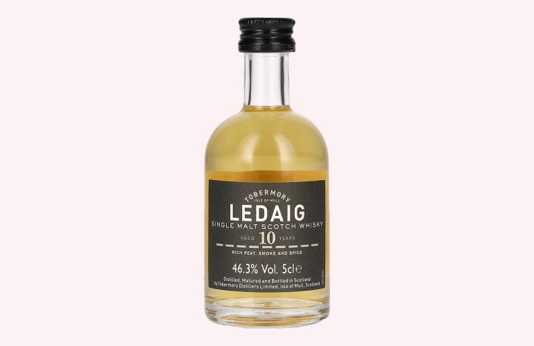 Ledaig 10 Years Old Single Malt Scotch Whisky 46,3% Vol. 0,05l