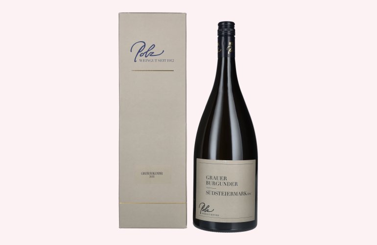 Polz Grauer Burgunder Südsteiermark DAC 2021 13% Vol. 1,5l in Geschenkbox