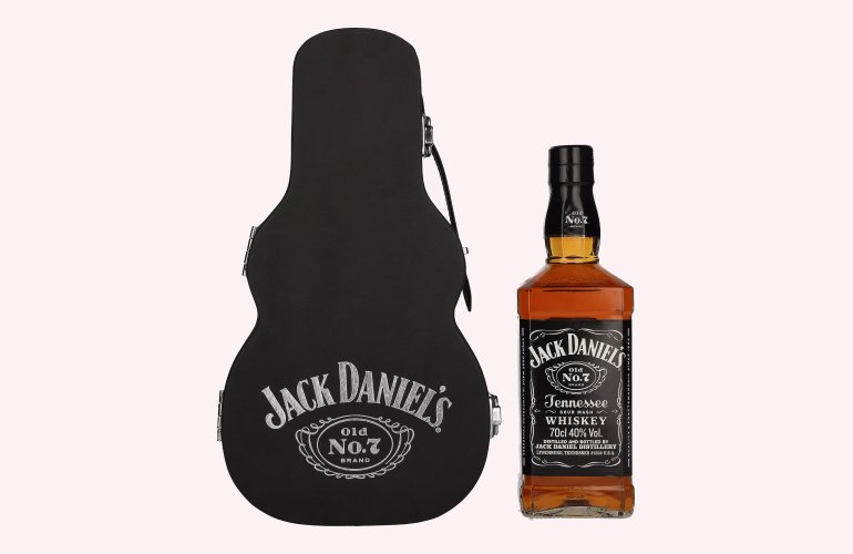 Jack Daniel's Tennessee Whiskey Guitar Case Edition 40% Vol. 0,7l in Geschenkbox