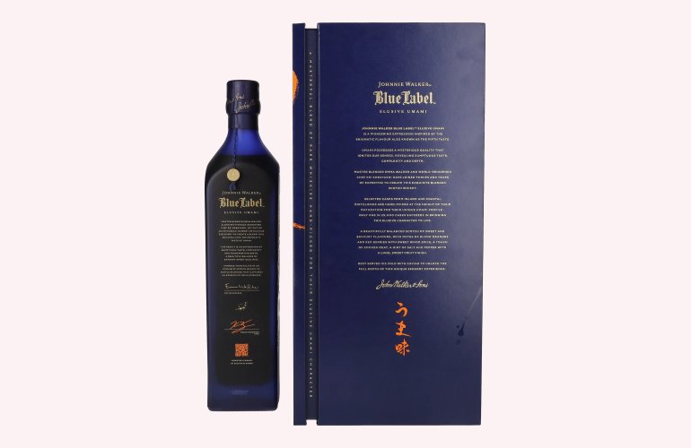 Johnnie Walker Blue Label ELUSIVE UMAMI Blended Scotch Whisky Limited Release 43% Vol. 0,7l en boîte cadeau