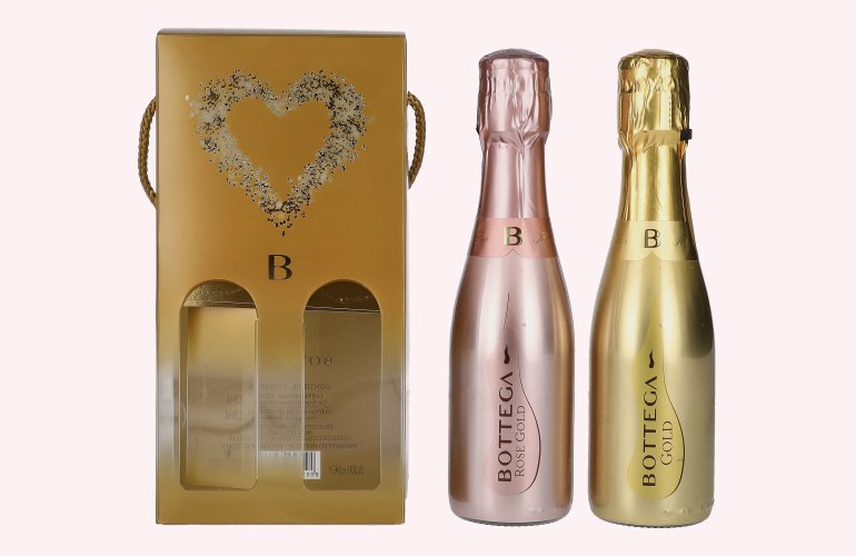 Bottega Glamour Set 11,3% Vol. 2x0,2l in Geschenkbox