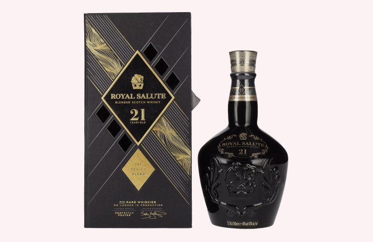 Royal Salute 21 Years Old THE PEATED BLEND 40% Vol. 0,7l in Geschenkbox