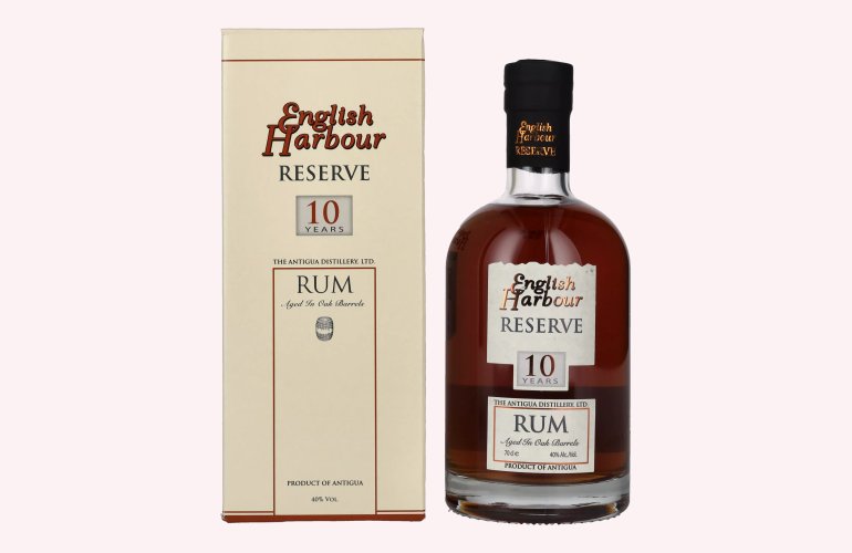 English Harbour RESERVE 10 Years Old Rum 40% Vol. 0,7l in Geschenkbox