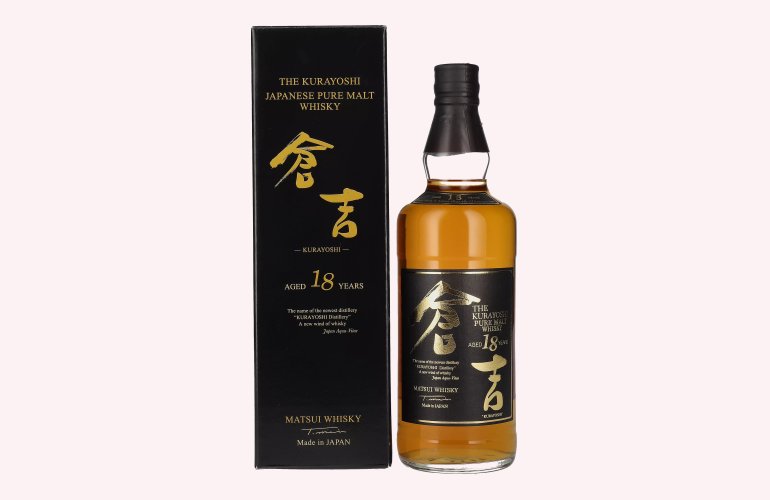 Matsui Whisky THE KURAYOSHI 18 Years Old Pure Malt Whisky 50% Vol. 0,7l in Geschenkbox