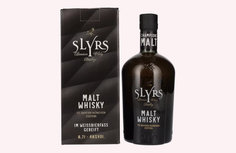 Slyrs FC Bayern München Champions Malt Whisky 40% Vol. 0,7l in Giftbox