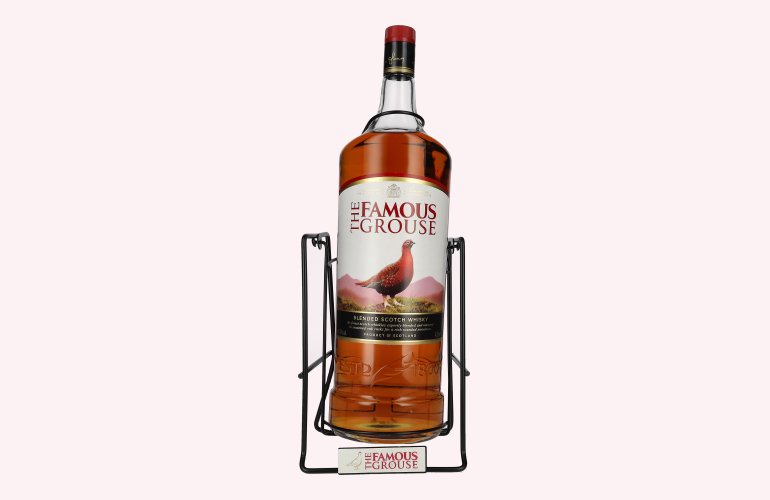 The Famous Grouse Blended Scotch Whisky 40% Vol. 4,5l mit Schwenkständer