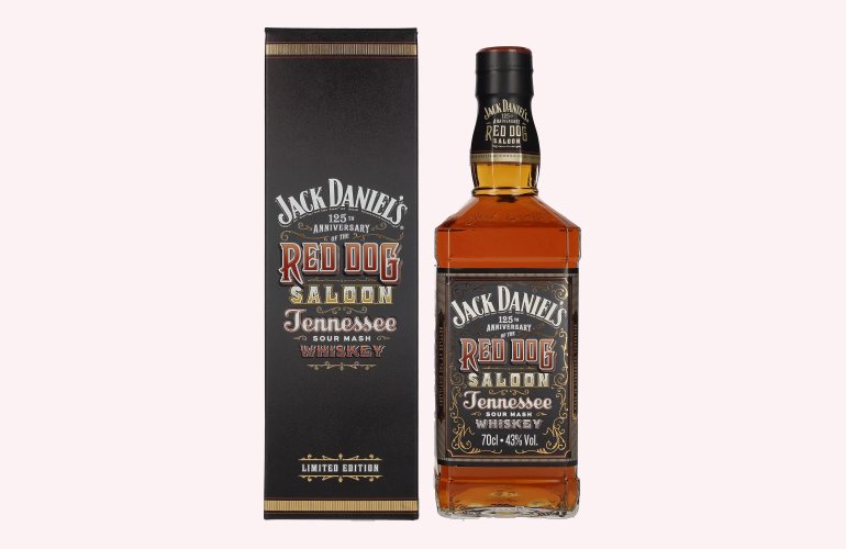 Jack Daniel's RED DOG SALOON Tennessee Whiskey 43% Vol. 0,7l in Geschenkbox