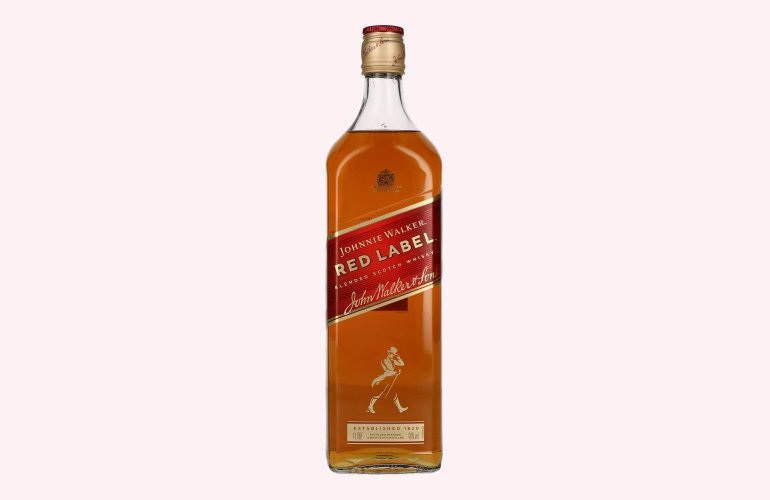 Johnnie Walker Red Label Blended Scotch Whisky 40% Vol. 1l