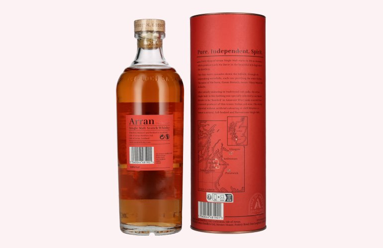 Arran Single Malt Scotch AMARONE CASK FINISH 50% Vol. 0,7l in Giftbox
