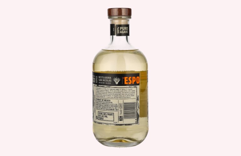 Espolón Tequila Reposado 100% puro Agave 40% Vol. 0,7l