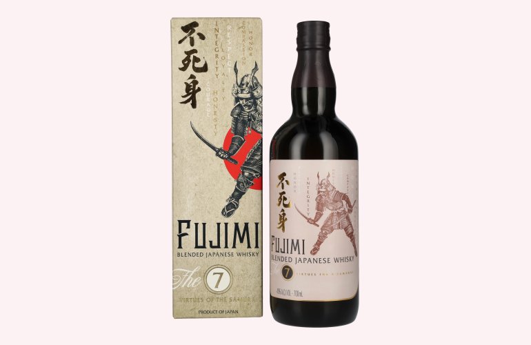 Fujimi The 7 Virtues Blended Japanese Whisky 40% Vol. 0,7l in Giftbox
