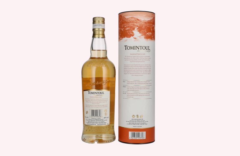 Tomintoul Small Batch White Port Cask Finish 40% Vol. 0,7l in geschenkverpakking